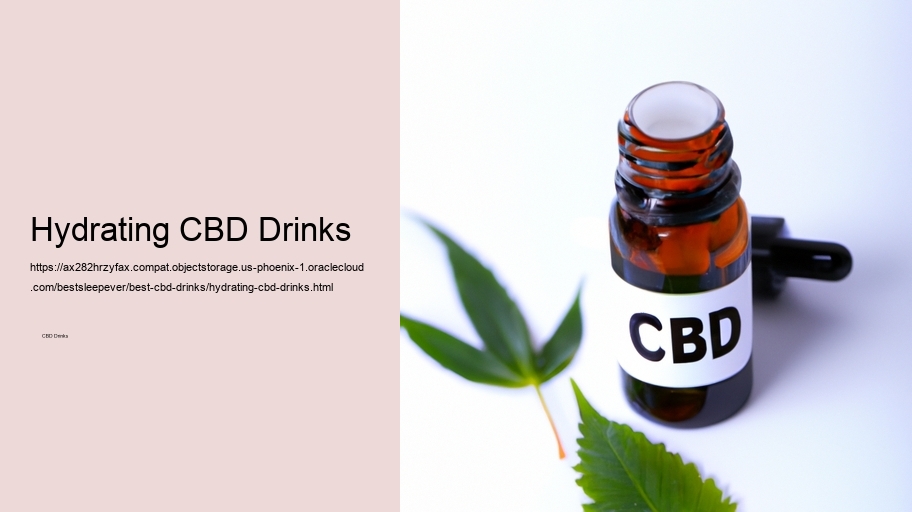 Hydrating CBD Drinks